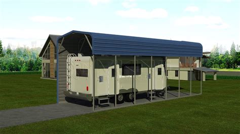 metal cover house|viking metal rv covers.